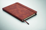 Cuaderno A5 de PU ahumado