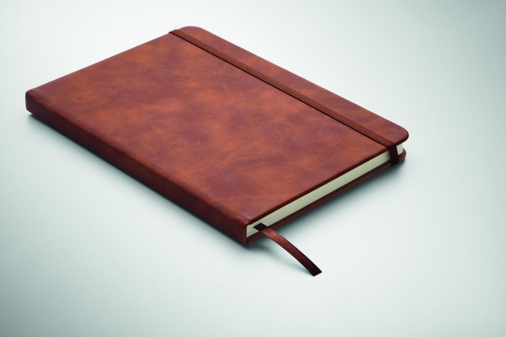 Cuaderno A5 de PU ahumado