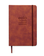 Cuaderno A5 de PU ahumado