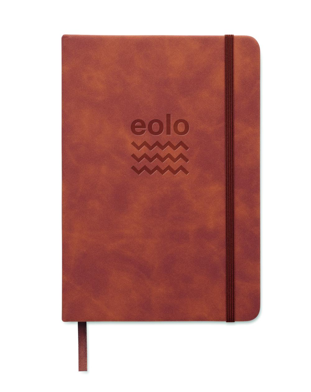 Cuaderno A5 de PU ahumado