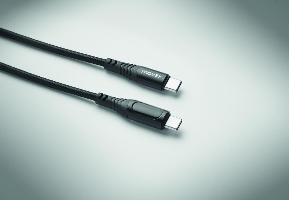 Cable de carga de 100 W tipo C