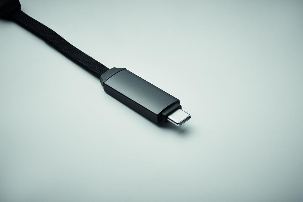 Llavero con cable de carga