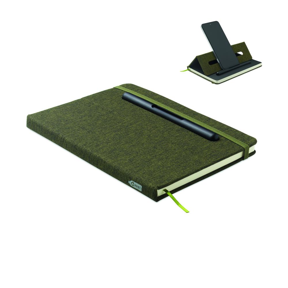 Libreta A5 con soporte