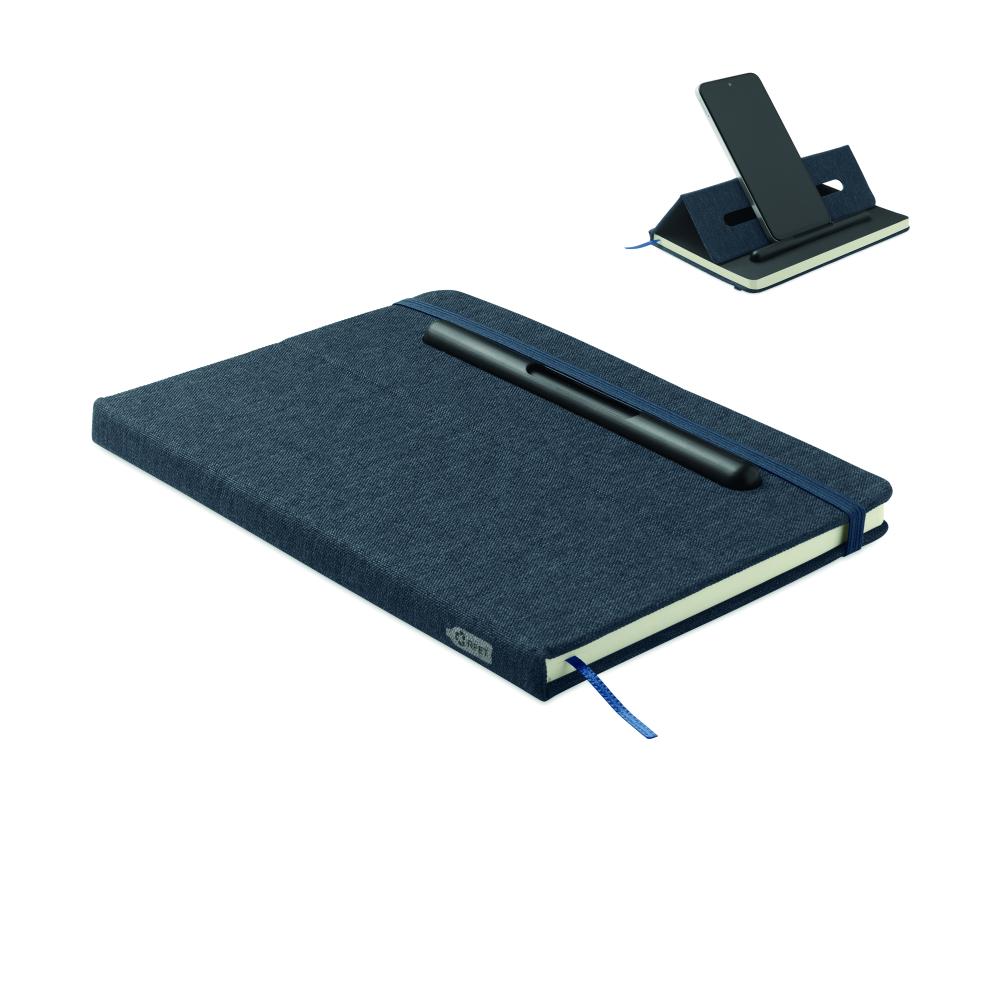 Libreta A5 con soporte