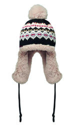 Gorro de punto con orejeras