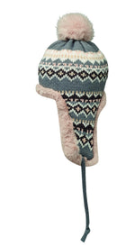 Gorro de punto con orejeras