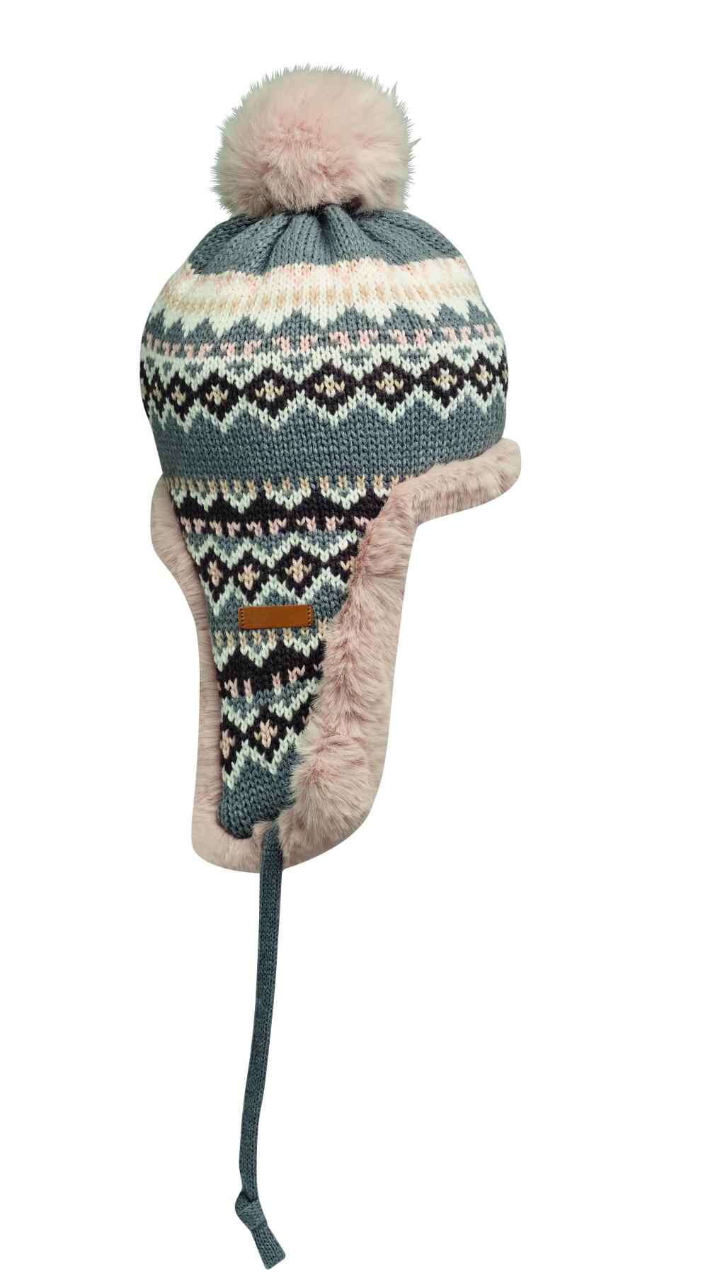 Gorro de punto con orejeras