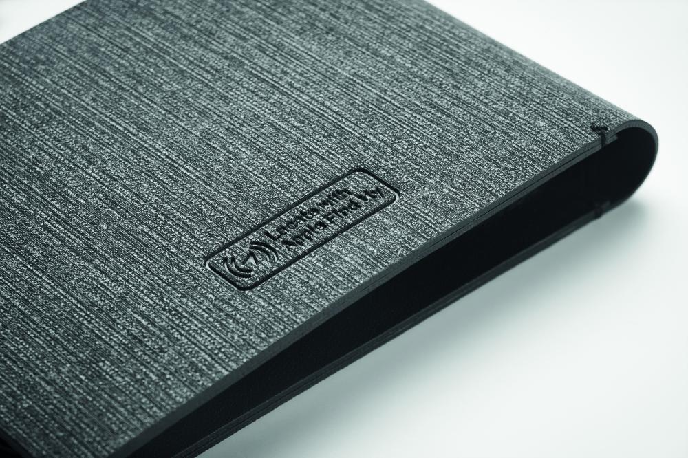 Cartera de PU antipérdida