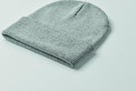 Gorro de punto con puño