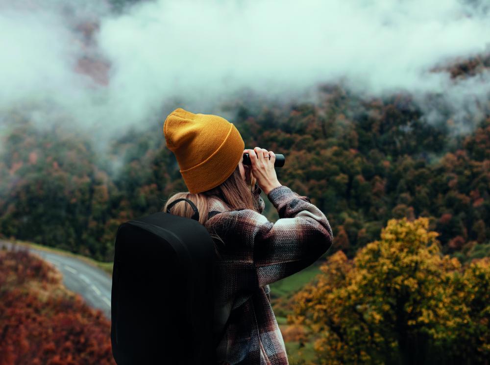 Gorro de punto con puño
