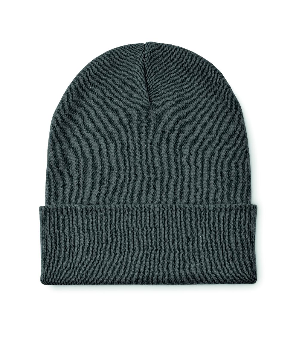 Gorro de punto con puño