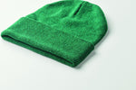 Gorro de punto con puño
