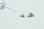 cable de carga 2 en 1 tipo C