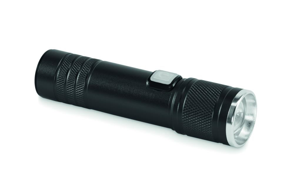 Linterna luz COB recargable