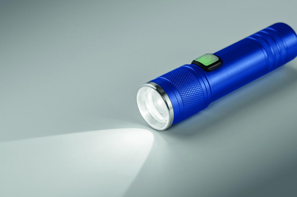 Linterna luz COB recargable
