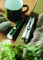 Linterna luz COB recargable