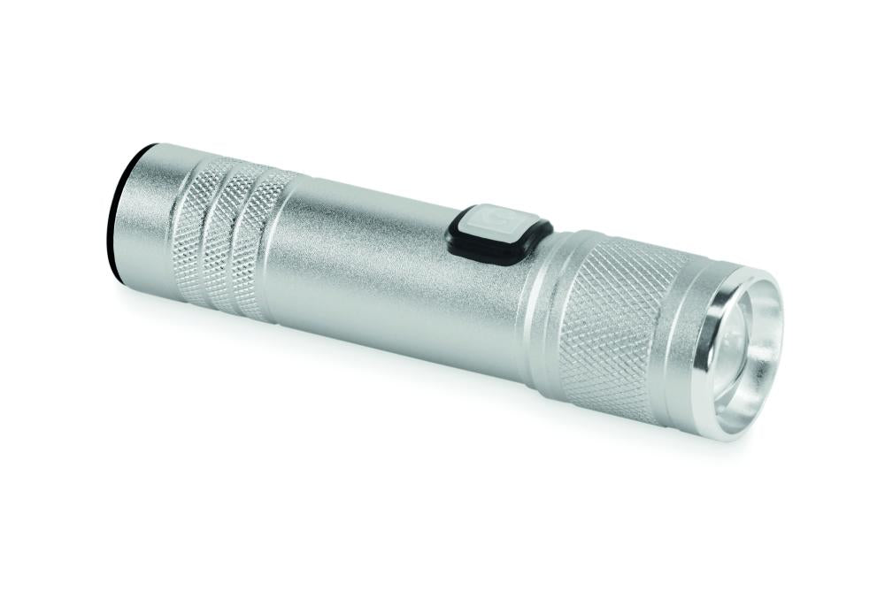 Linterna luz COB recargable