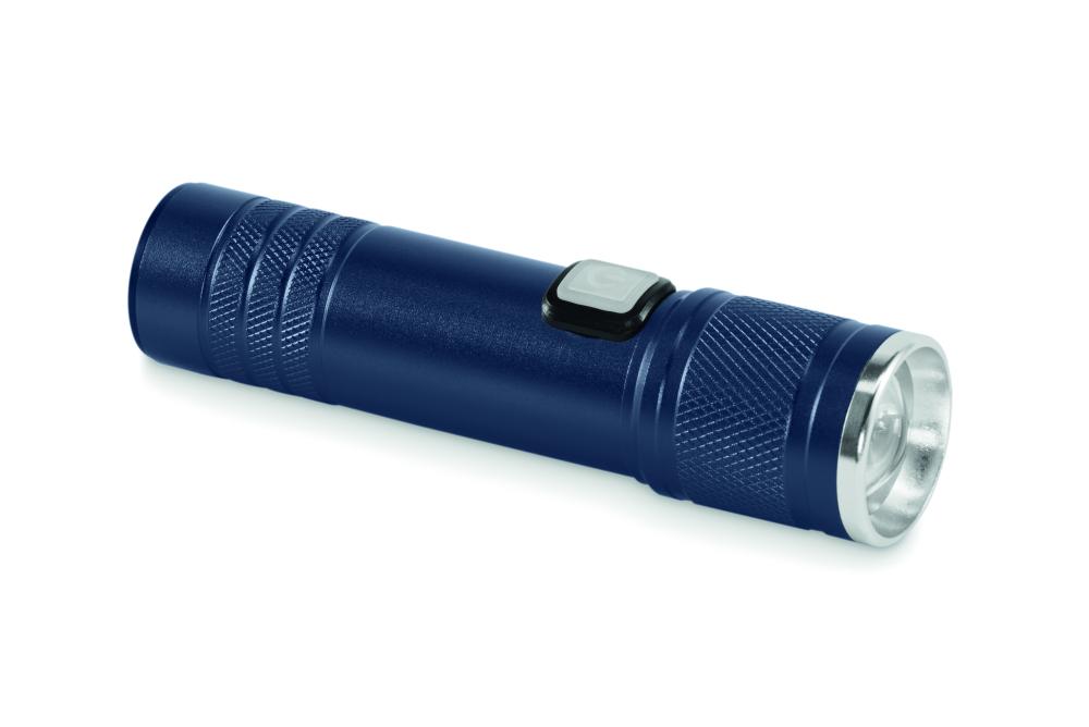 Linterna luz COB recargable