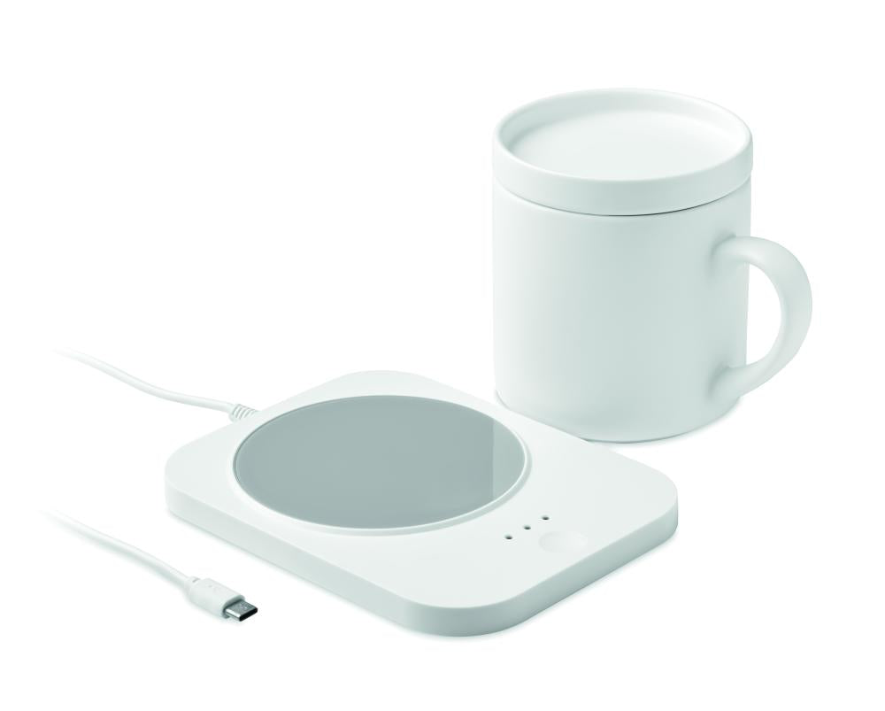 Set calentador de tazas