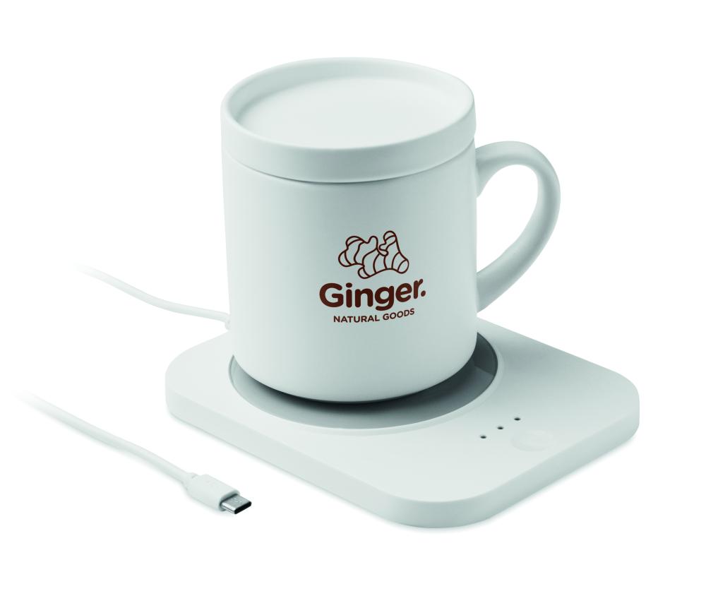 Set calentador de tazas