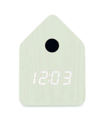 Reloj despertador de MDF