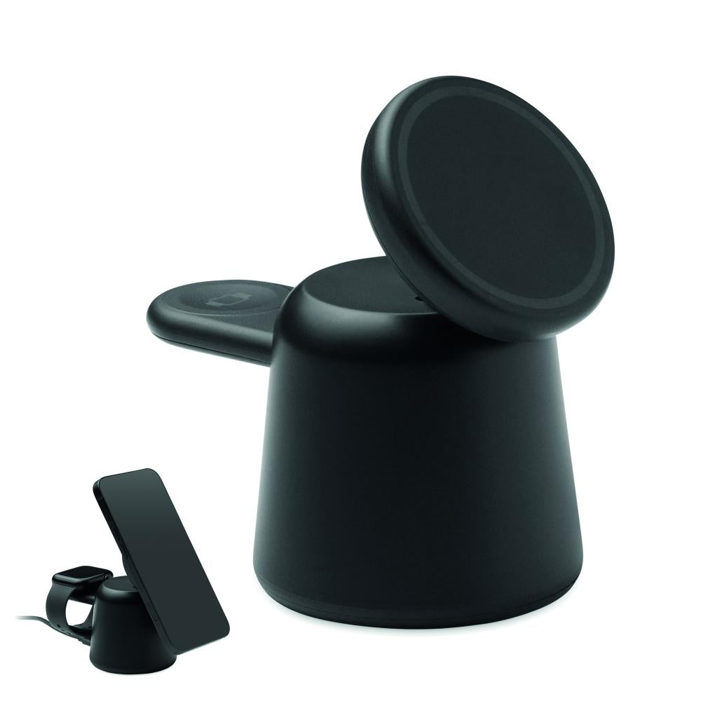 cargador inalámbrico 3 en 1