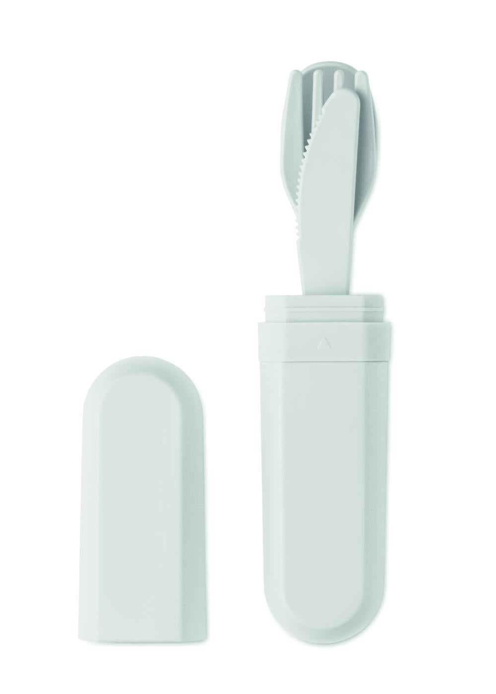 Set de cubiertos y funda PLA