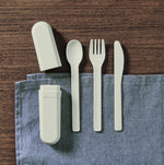 Set de cubiertos y funda PLA