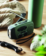 Radio portátil linterna LED