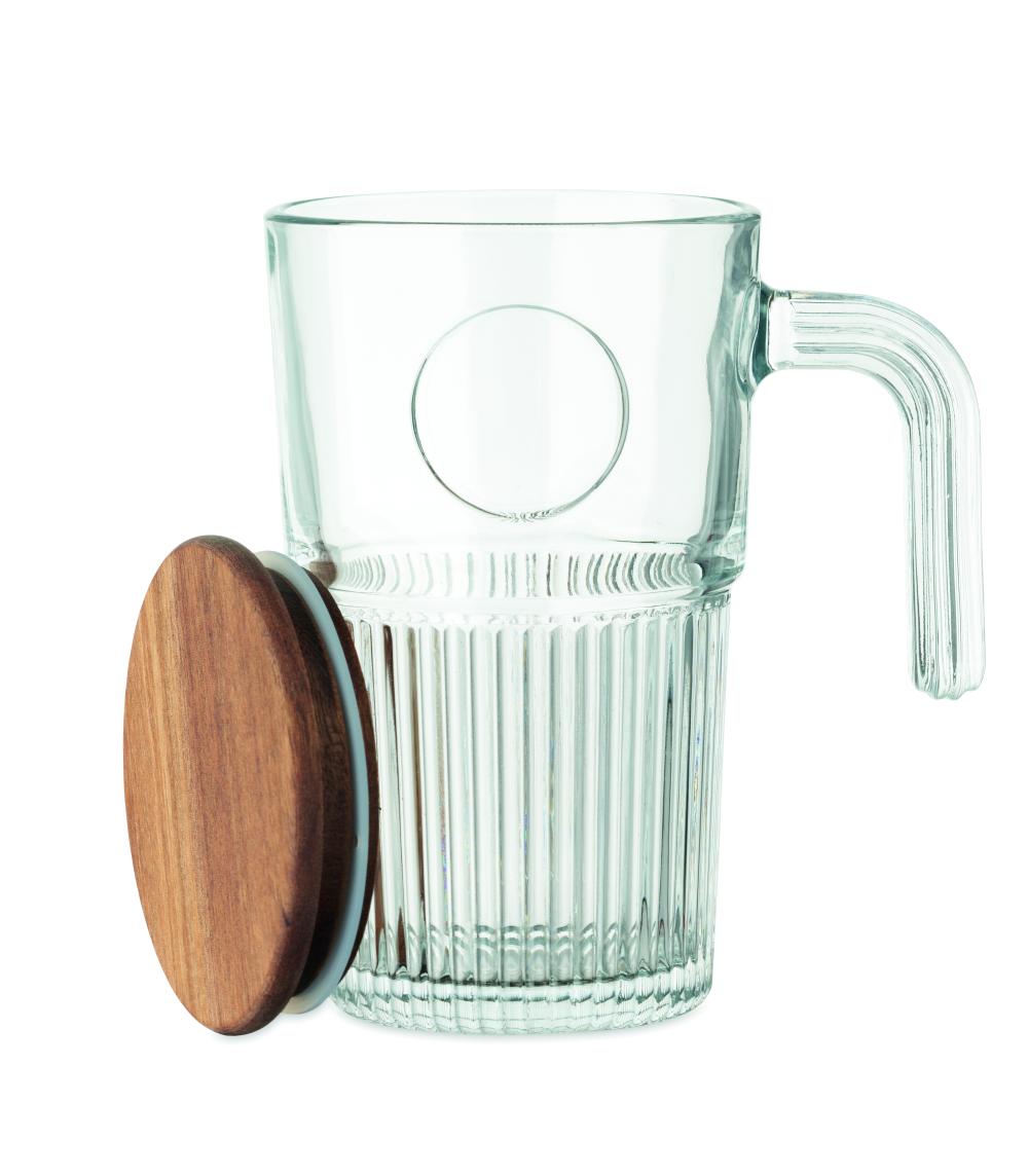 Taza de cristal 450 ml