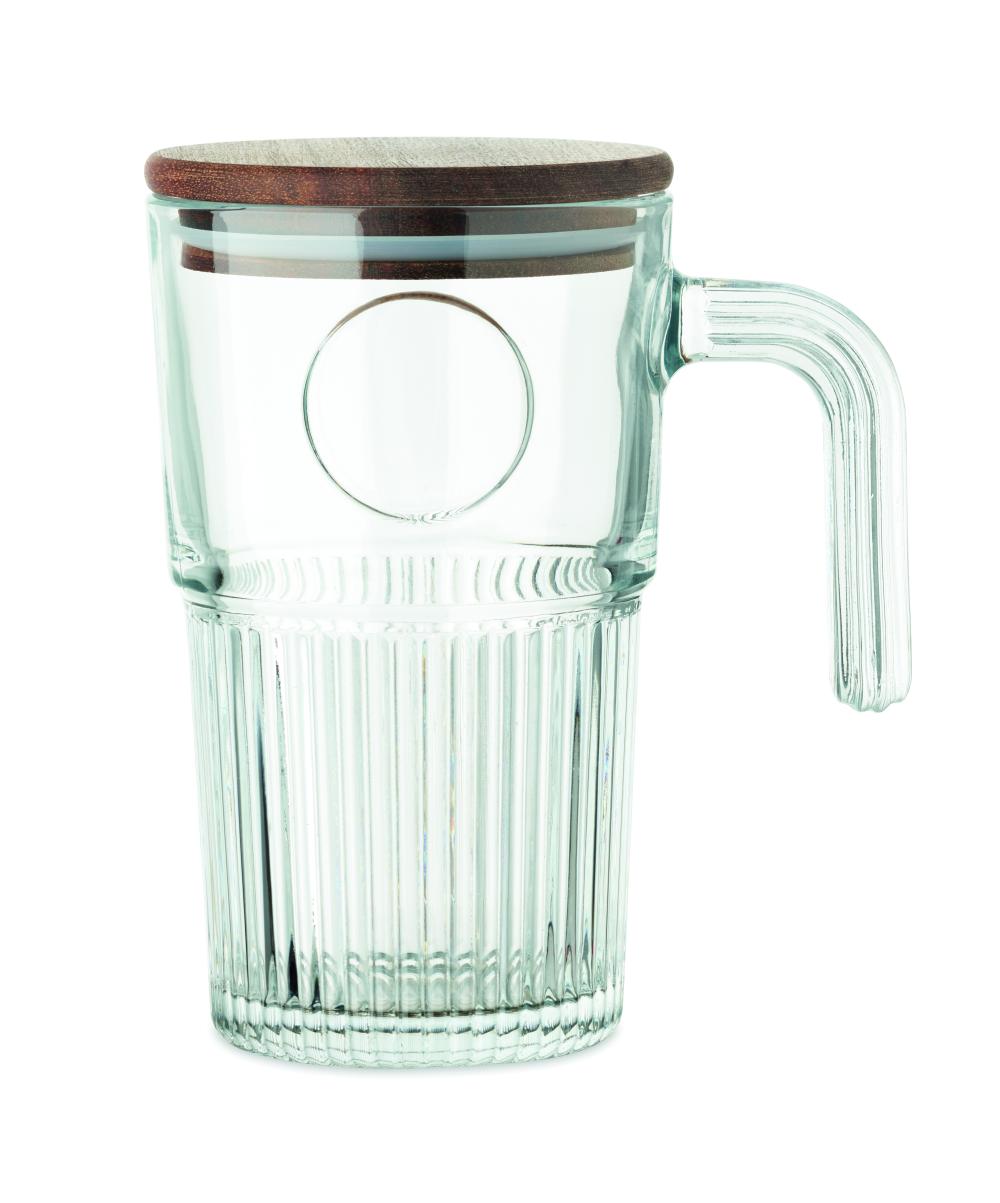 Taza de cristal 450 ml