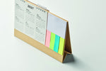Calendario con bloc de notas