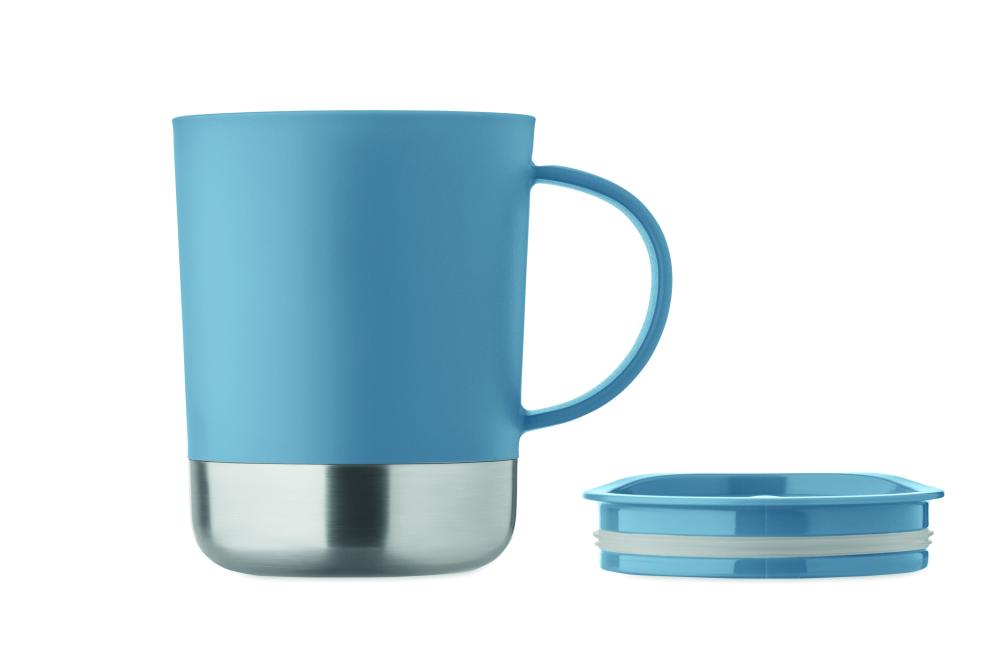 Vaso de PP pared simple 300 ml
