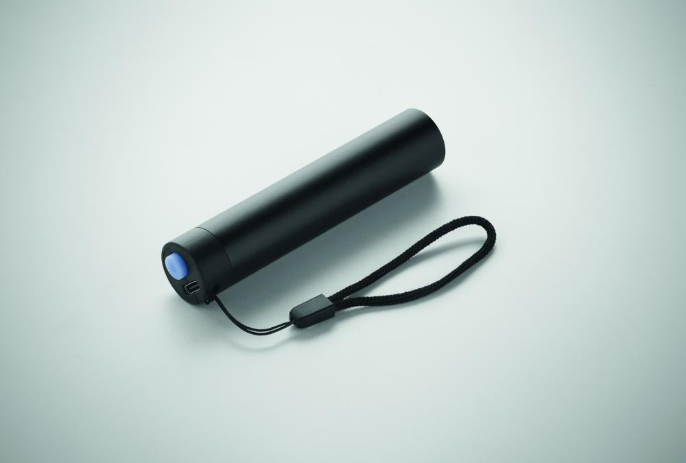 Linterna recargable aluminio