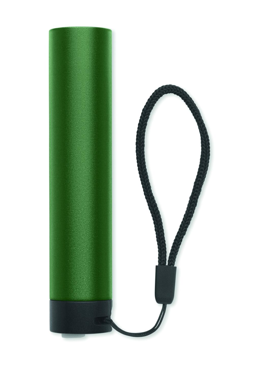 Linterna recargable aluminio
