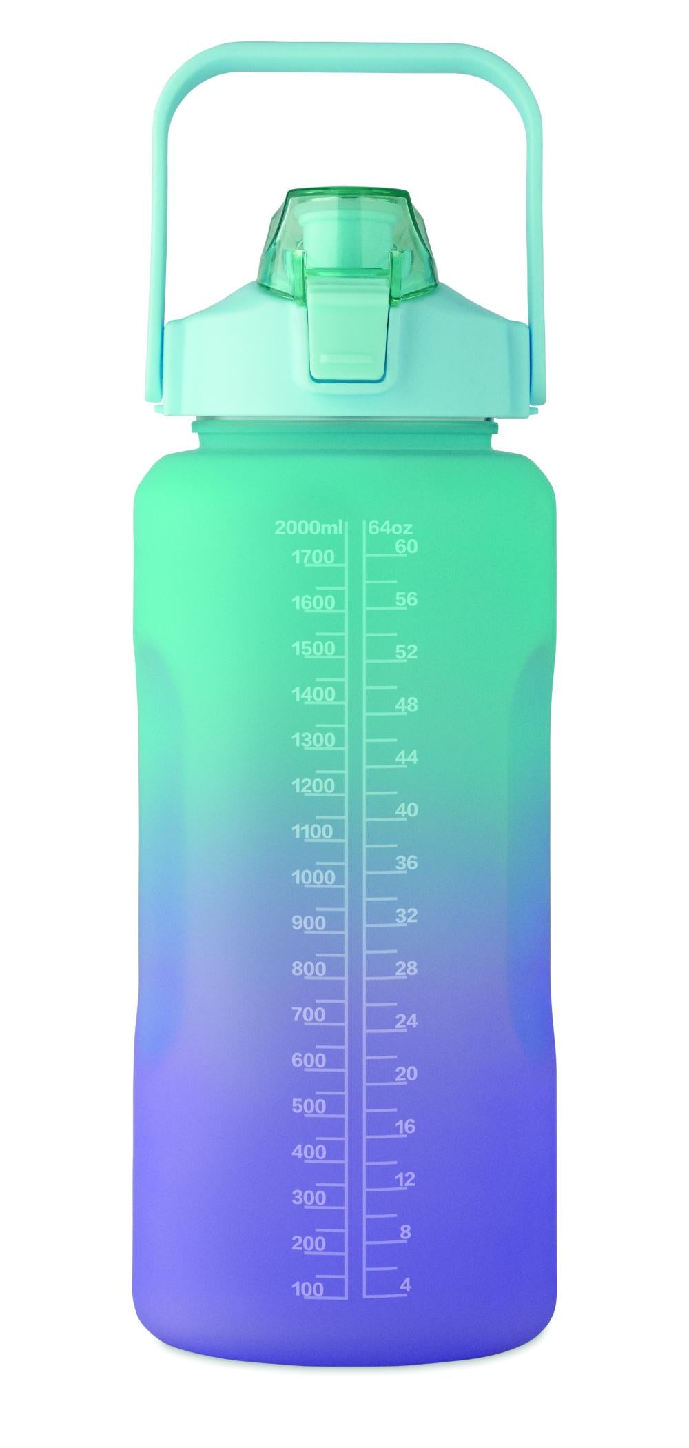 Botella de agua RPET 2000ml