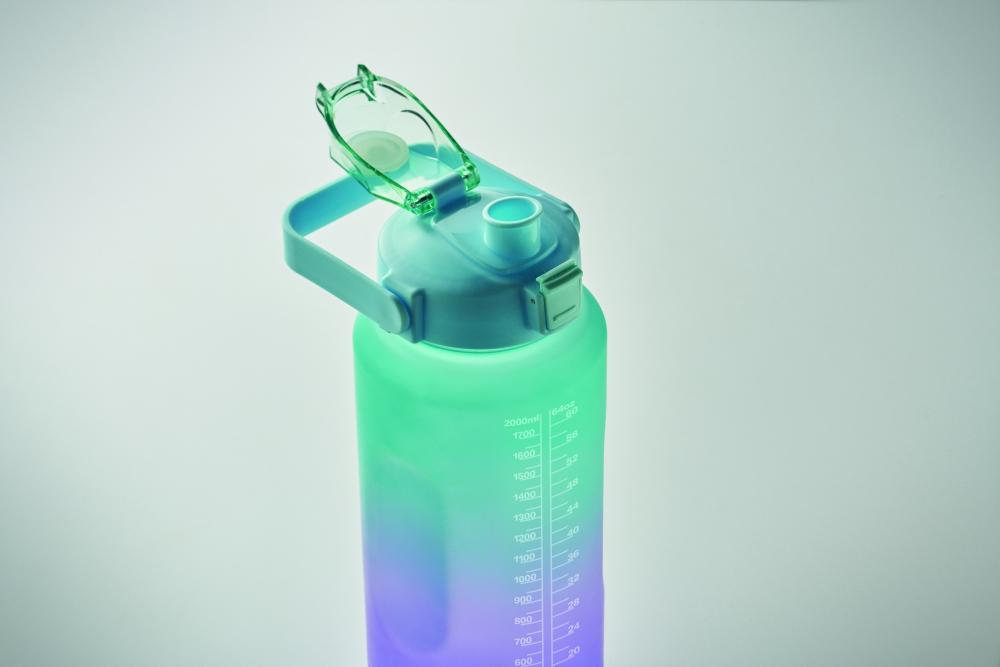 Botella de agua RPET 2000ml