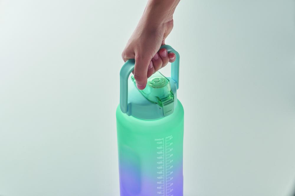 Botella de agua RPET 2000ml