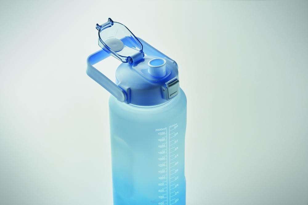 Botella de agua RPET 2000ml