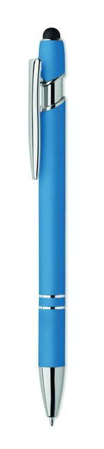 Bolígrafo de aluminio gomoso