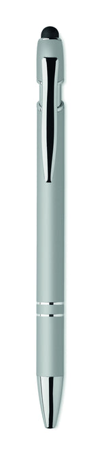 Bolígrafo de aluminio gomoso