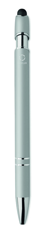 Bolígrafo de aluminio gomoso