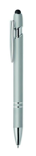 Bolígrafo de aluminio gomoso