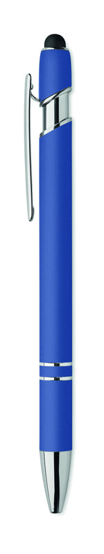 Bolígrafo de aluminio gomoso
