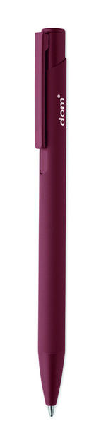Bolígrafo de aluminio gomoso
