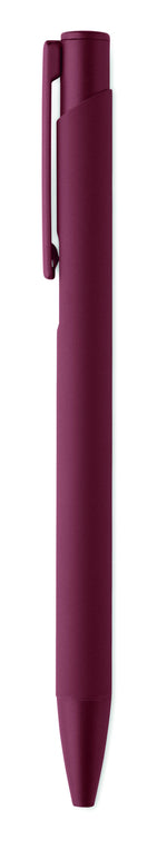 Bolígrafo de aluminio gomoso