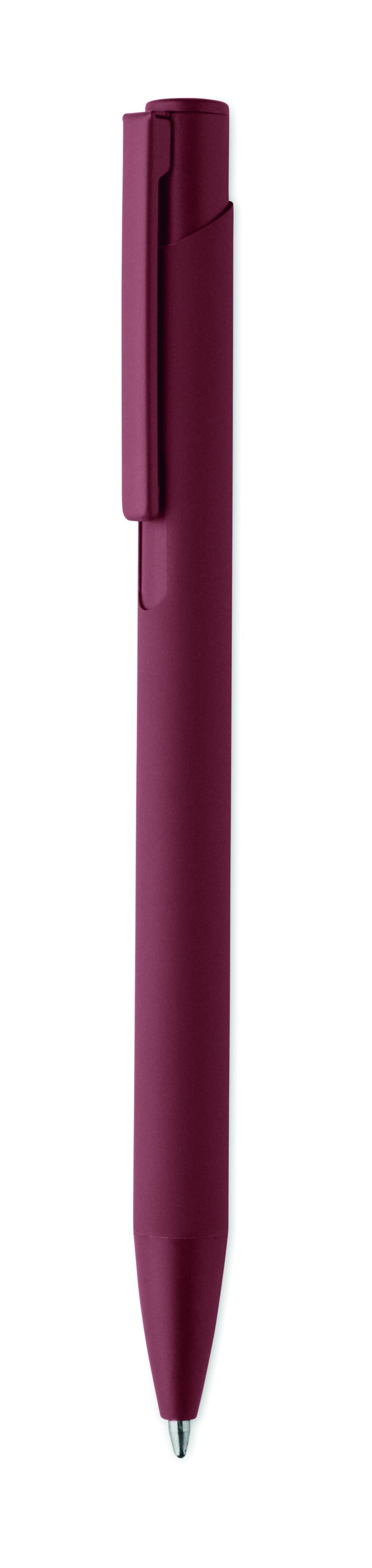 Bolígrafo de aluminio gomoso