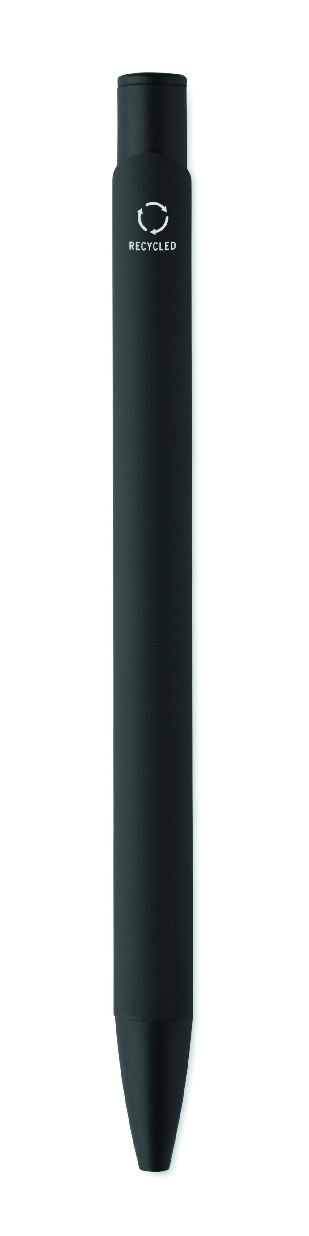 Bolígrafo de aluminio gomoso
