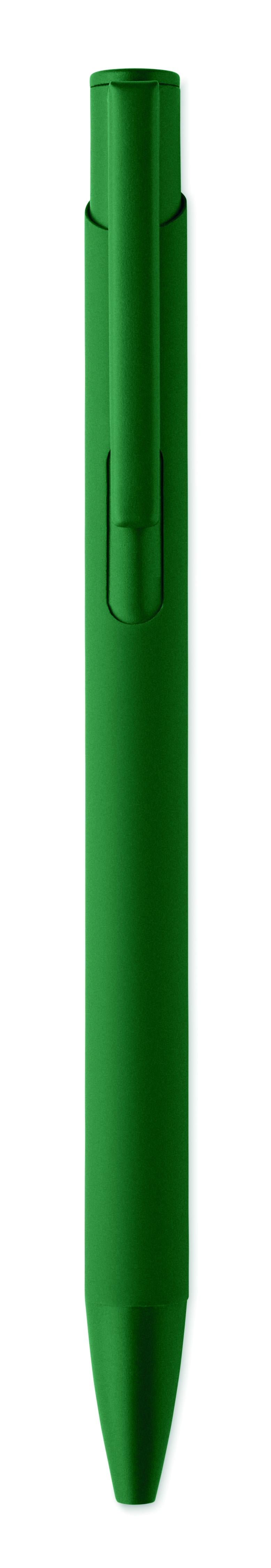 Bolígrafo de aluminio gomoso