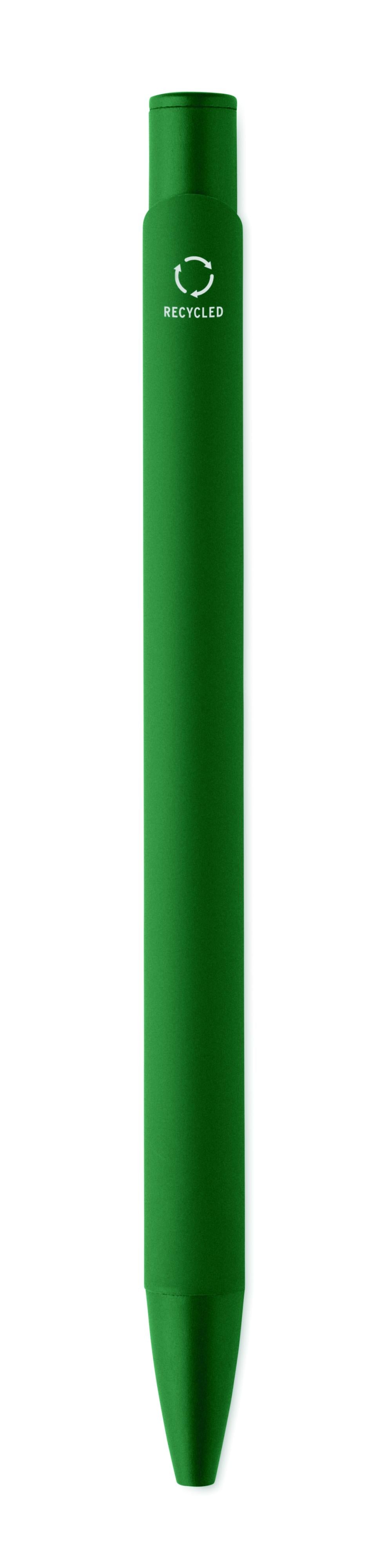 Bolígrafo de aluminio gomoso
